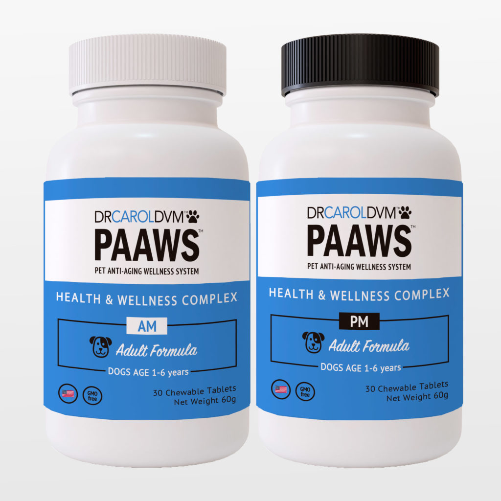 Dr. Carol’s PAAWS Dog Vitamins: Small Dog