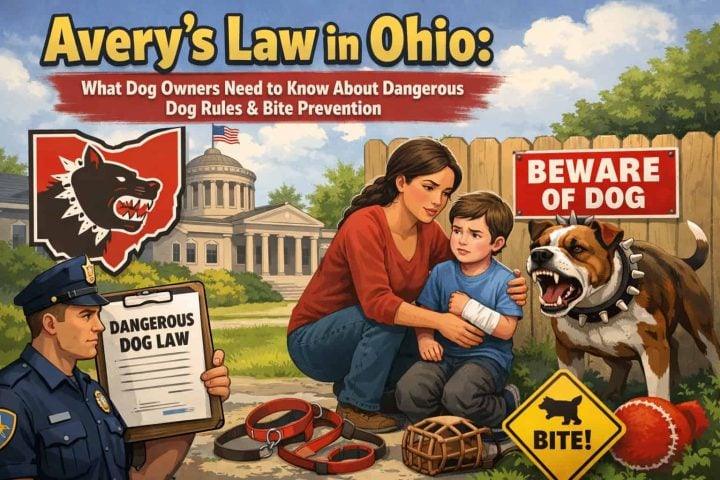 Avery’s Law in Ohio: What Dog Owners Need to Know About Dangerous Dog Rules & Bite Prevention