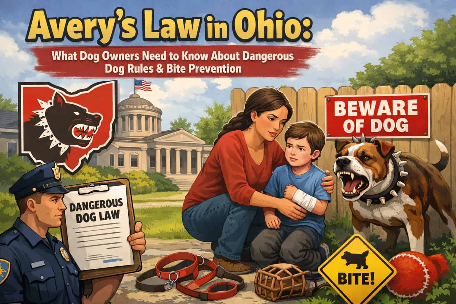 Avery’s Law in Ohio What Dog Owners Need to Know About Dangerous Dog Rules & Bite Prevention Avery’s Law in Ohio: What Dog Owners Need to Know About Dangerous Dog Rules & Bite Prevention