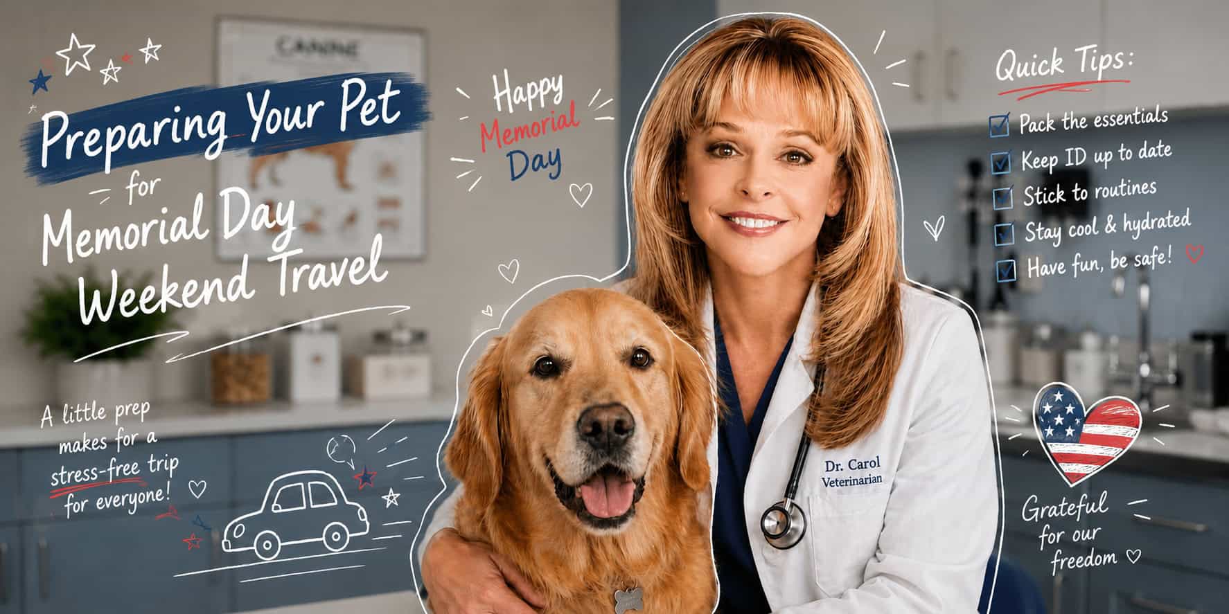Memorial Day Pet Safety Tips: Your Guide to Stress-Free Travel with Pets