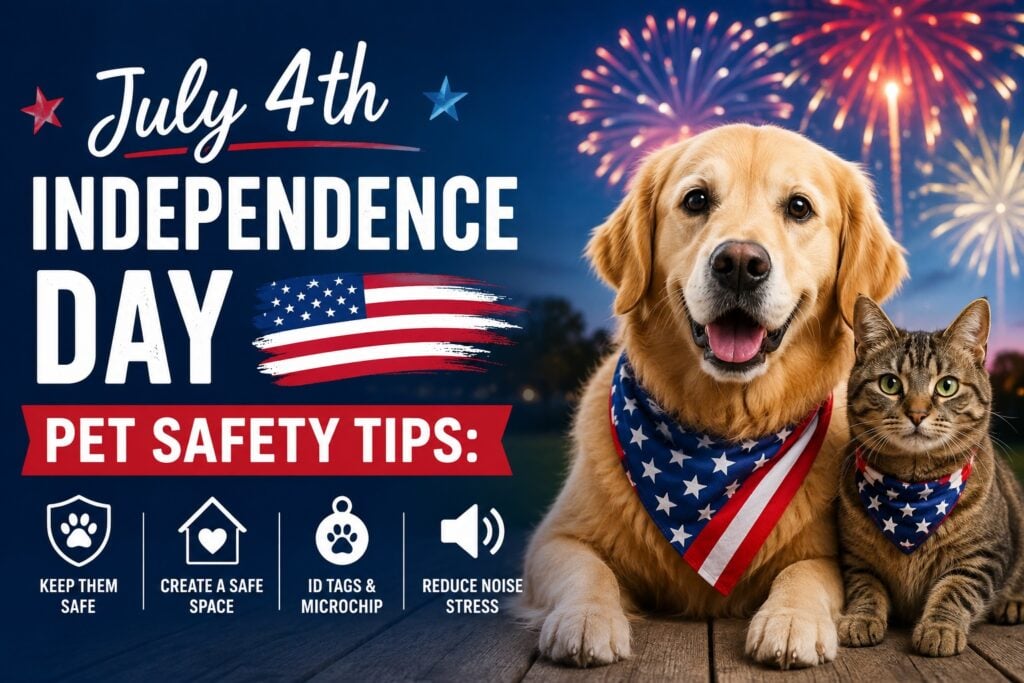 July 4th Independence Day Pet Safety Tips