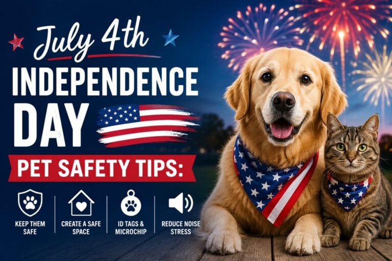 July 4th Independence Day Pet Safety Tips
